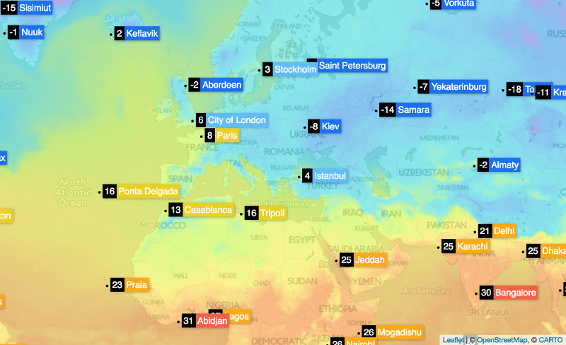 openweather map