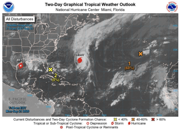 tropical storm beta