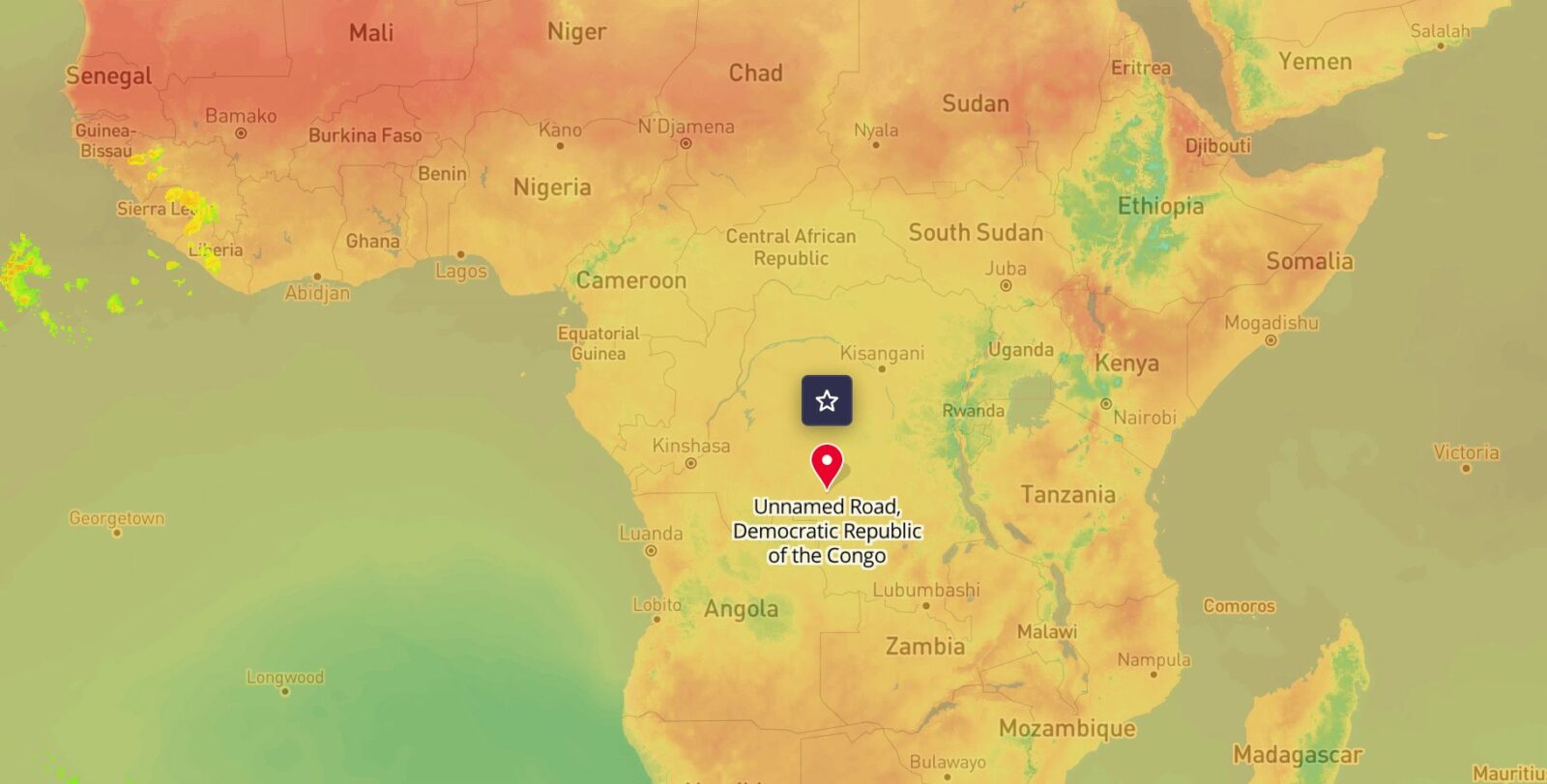 climacell forecast africa