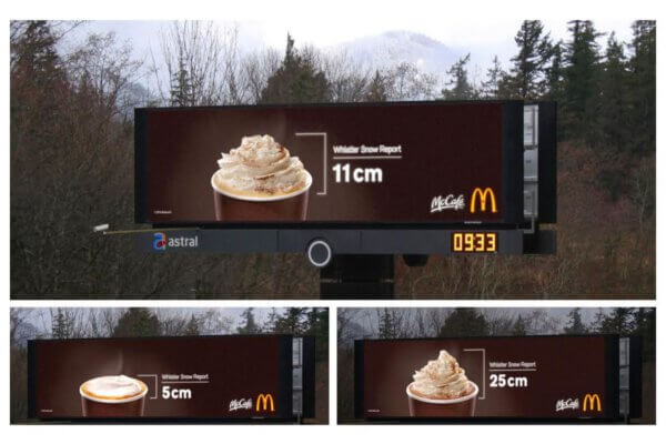 mcdonalds weather ad