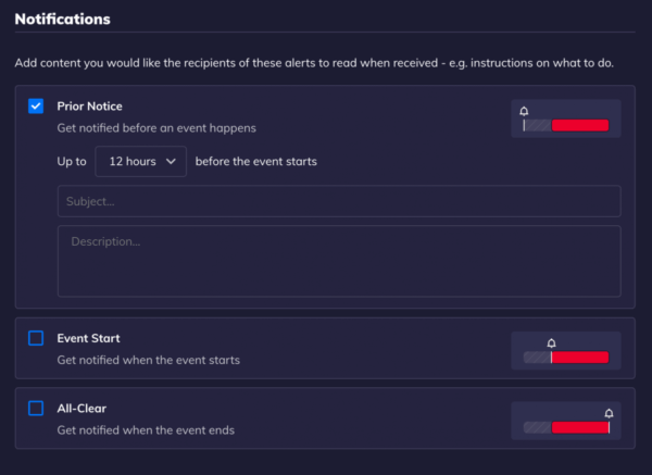 weather insight alerts Tomorrow.io