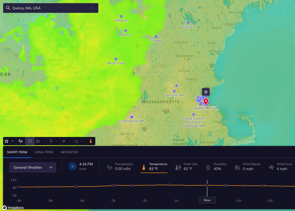 quincy ma weather intelligence platform