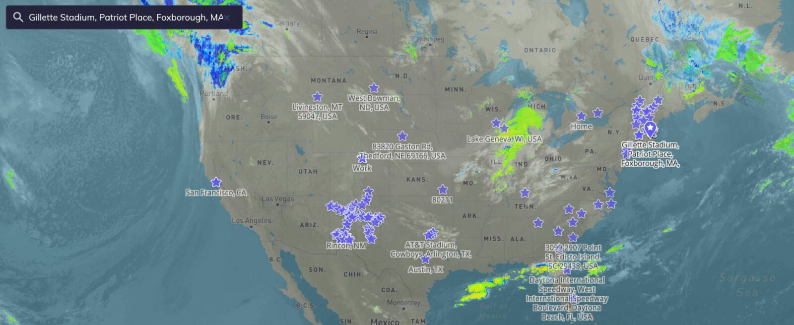historical weather data