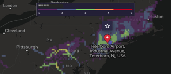 severe flooding tomorrow.io hurricane ida