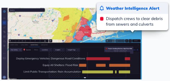 extreme flooding hurricane ida tomorrow.io alerts