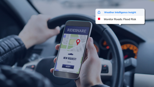 Keep On-Demand Drivers Safe with Weather Intelligence