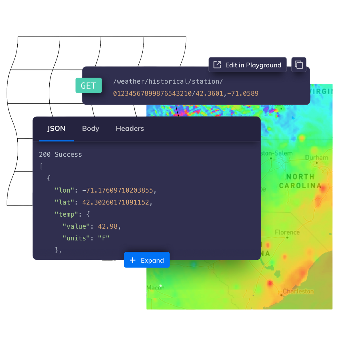 Weather API. Open weather API. React weather API.