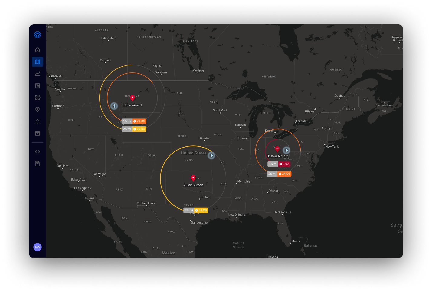 Track Lightning in Real-time