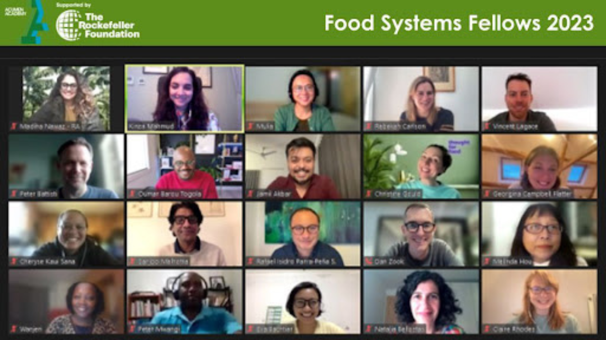 TomorrowNow Executive Director Awarded the Rockefeller Foundation-Acumen Food Systems Fellowship