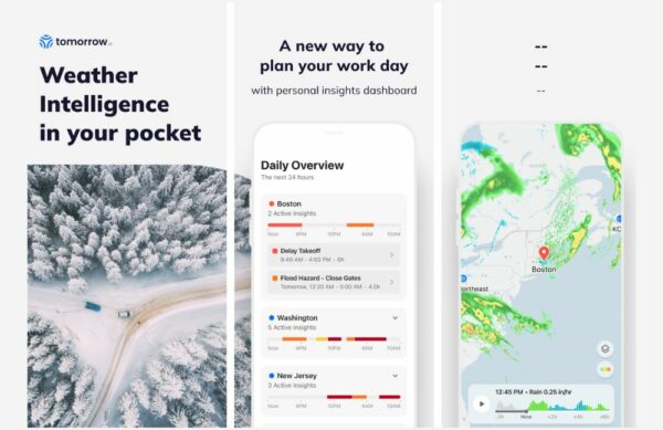 Introducing The Tomorrow.io Weather Intelligence for Business App — a new way to plan your work day