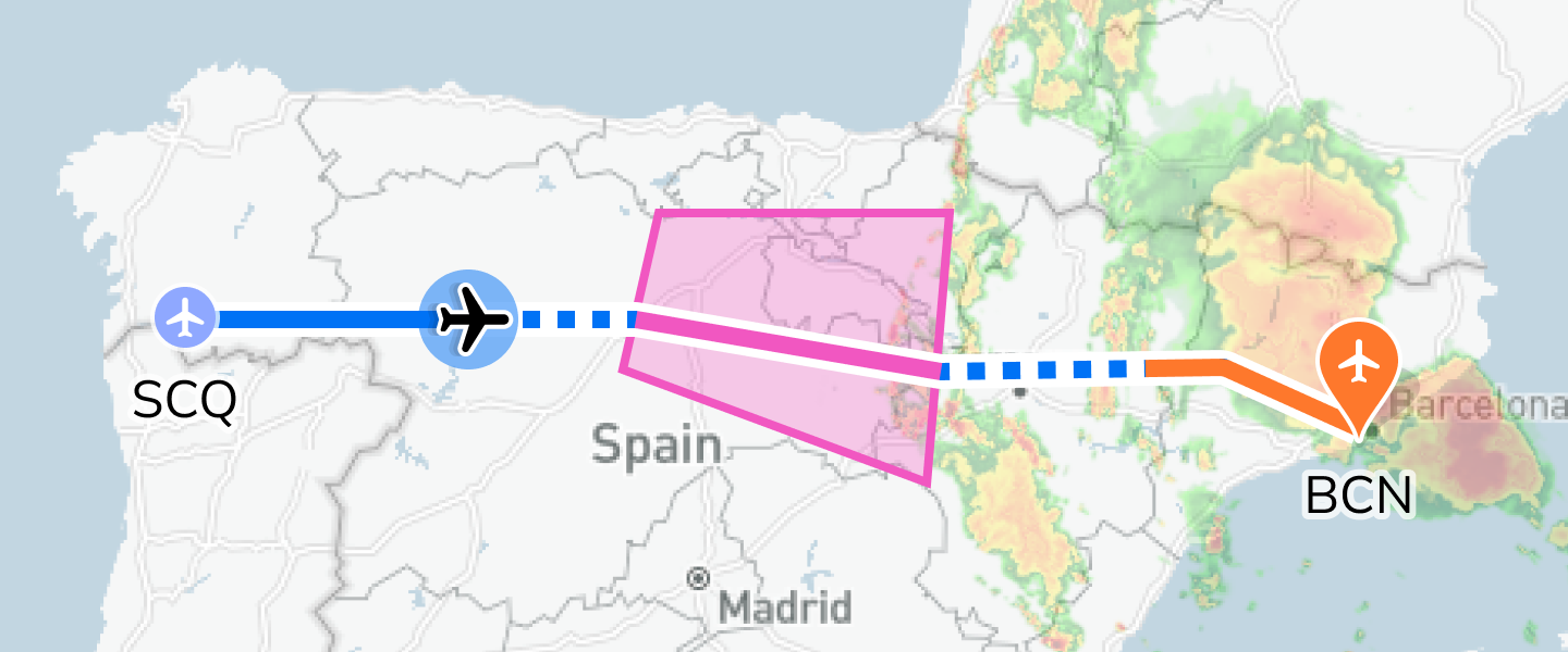 Routes Monitoring and 3D Flight View